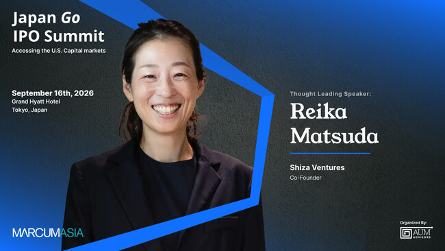 SHIZA VENTURESが企画・プログラム設計に携わる「Japan Go IPO Summit 2026」、9月16日に開催