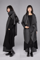 COAT STOLE / Ultrasuede(R) NU 縦に着ると東京、巻くと未来 COAT STOLE / Ultrasuede(R) NU 縦に着ると東京、巻くと未来