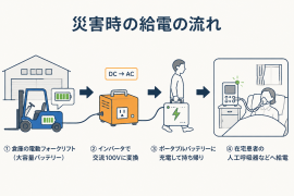 電源ドナーの流れ 電源ドナーの流れ