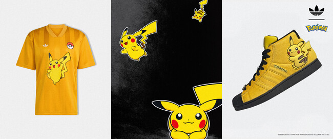 アディダス オリジナルスとポケモン 世代を超えて親しまれてきた両ブランドの特別なコラボレーションが実現
