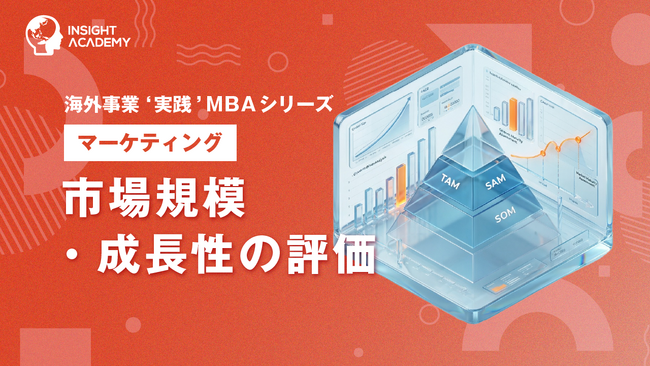 『海外事業❛実践’MBA：市場規模・成長性の評価』Eラーニング新講座提供開始｜狙う市場の大きさと伸びを見極め、投資判断の土台をつくる（INSIGHT ACADEMY）