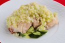 骨付き鶏の葱ソースがけ 骨付き鶏の葱ソースがけ