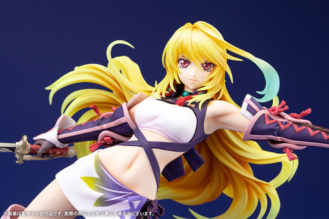 『テイルズ オブ エクシリア』より、「ミラ=マクスウェル」が秘奥義・スプリームエレメンツをモチーフにフィギュア化。あみあみにて予約受付中。