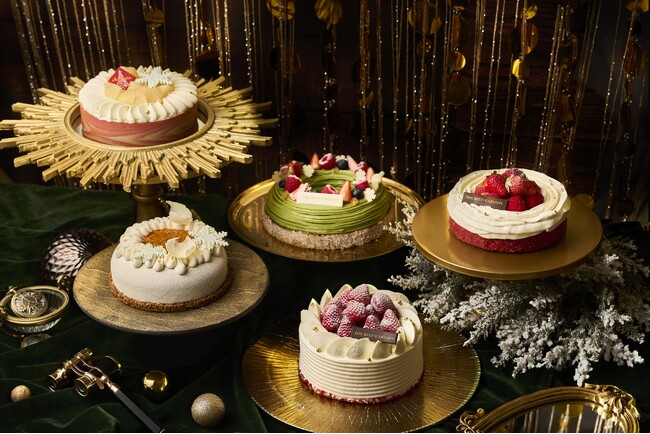 【ザ・リッツ・カールトン大阪】「ウィンターワンダーランド～冬の夢の世界～」をテーマに5種のクリスマスケーキが登場
