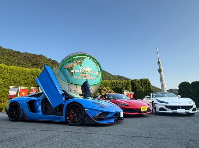 スーパーカーと世界の有名建築物が夢の共演「WORLD SUPERCAR FESTIVAL 2026」を開催