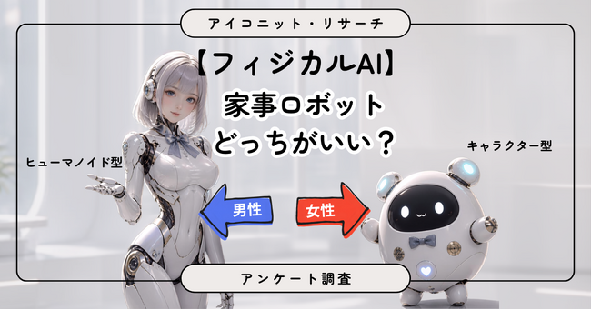 【フィジカルAI調査】高性能ロボットが家に来たら何を頼む？最多は掃除・洗濯などの家事　6,696人に聞いてみた【SEO・AIO時代に効く一次データ・アンケート調査受託】