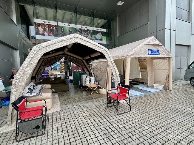 アウトドアの「空間づくり」を防災へ。coodyが「お台場BOSAI DAY 2026」に協力