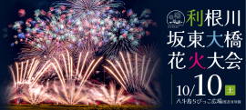 利根川坂東大橋花火大会 利根川坂東大橋花火大会