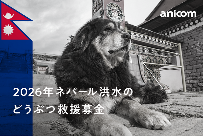 『ネパール洪水のどうぶつ救援募金』実施のお知らせ