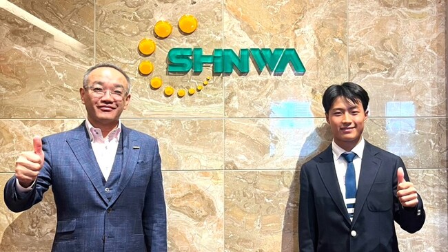 信和グループ、アマチュアゴルファー 山田龍之介選手とスポンサー契約を締結