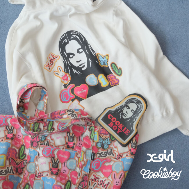X-girl x COOKIEBOYコラボレーション発売