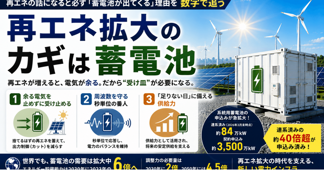 再エネの話に「なぜ蓄電池」が必ず出てくるのか――出力制御16億kWhの実態を読み解くウェビナーを開催