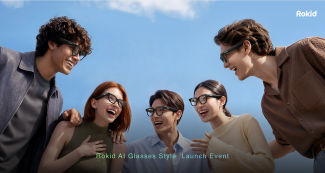 Rokid、約38.5gの新型AIグラス「Rokid Ai Glasses Style」を日本発表