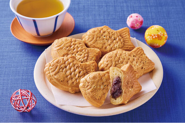 国産小麦のもっちり皮に、あずきをたっぷり!国産素材にこだわった「自然派Styleミニたい焼き」新登場