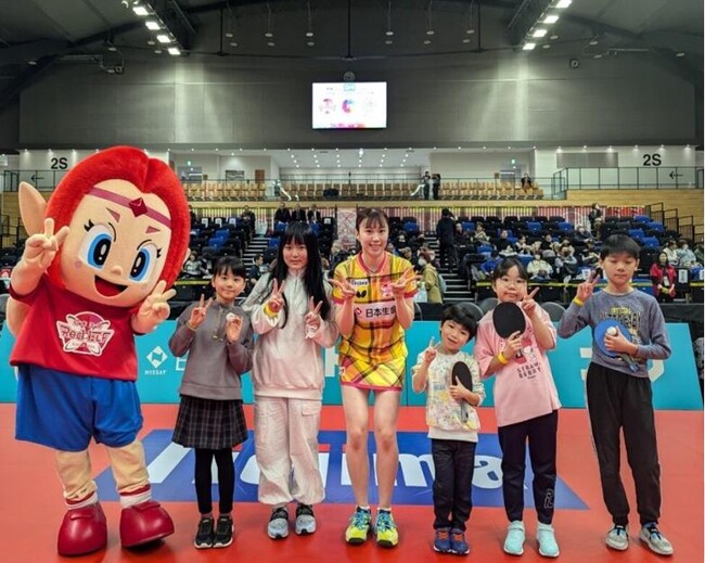 北海道のイトイ産業、卓球「Tリーグ」女子公式戦に協賛