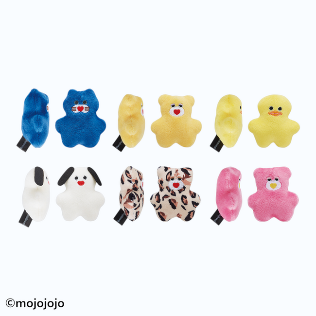 【mojojojo】ふんわり飾れる全6柄！ランダムパッケージ仕様の「ぬいぐるみキッチンマグネット」とコンプリートBOXが、スケーターから新登場