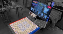 【本日出展】デジタル全盛の今「体験を共有するゲーム」に注目　256個のボタンで遊ぶ「フリップ☆パニック！」東京ゲームショウ2026に出展