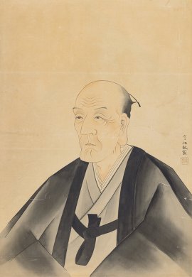 「上杉鷹山像」(米沢市上杉博物館蔵)【通期展示】 「上杉鷹山像」(米沢市上杉博物館蔵)【通期展示】