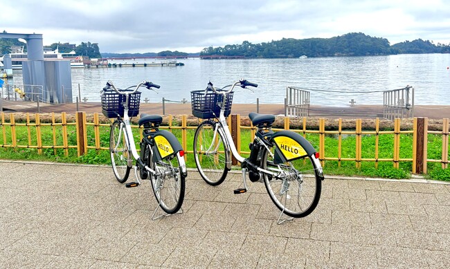 【宮城県内初】仙石線 松島海岸駅と仙台原ノ町ピボットでシェアサイクルサービス「HELLO CYCLING」の実証実験を開始