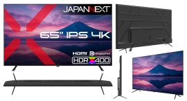JAPANNEXTが65インチのIPSパネルを搭載した大型4K液晶モニターを119,980円で9月17日(木)に発売 JAPANNEXTが65インチのIPSパネルを搭載した大型4K液晶モニターを119,980円で9月17日(木)に発売