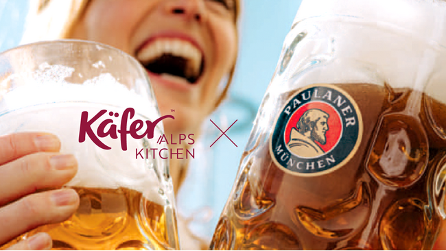 ミュンヘンで親しまれる秋の限定ビールが解禁！「Kafer ALPS KITCHEN」で一足早いオクトーバーフェストを9月18日(金)より開催