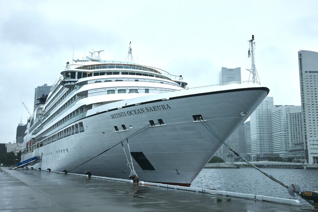 新クルーズ船「MITSUI OCEAN SAKURA」が就航