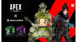 【GALLERIA】「Apex Legends」コラボモデル 戦場へ降臨　「オクタン」「レイス」を纏うピラーレスケースで発売　TGS 2026で発表＆展示開始