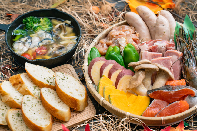 【愛知・岡崎】肉だけじゃない、秋のごちそうをBBQへ。季節限定BBQメニューが9月18日から開始