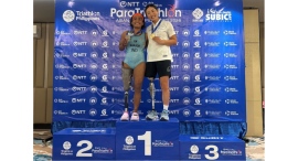 秦由加子 金メダル獲得 アジアトライアスロンパラ選手権 秦由加子 金メダル獲得 アジアトライアスロンパラ選手権