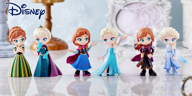 【新商品】『アナと雪の女王』のアナとエルサがデフォルメフィギュアシリーズ「PalVerse」に登場！