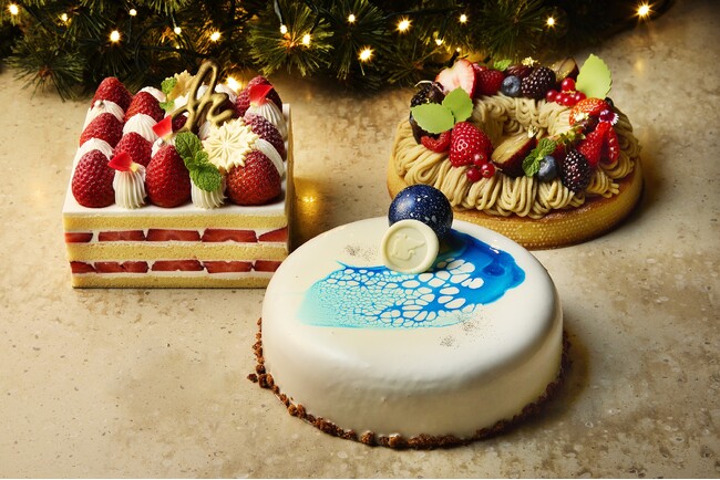 【JWマリオット・ホテル奈良】「クリスマスケーキコレクション2026」の予約受付を開始　今年の注目は、姉妹都市「青の都」に着想を得た「サマルカンドブルー・コレクション」