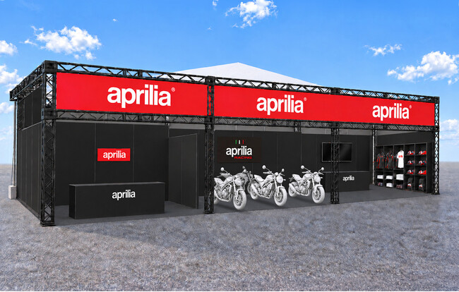 アプリリア MotoGP(TM)日本グランプリにてPRブースを出展