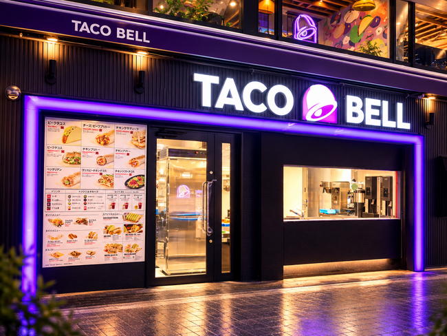 アメリカ発、世界で7,000店舗超のメキシカン・ファストフード「Taco Bell(タコベル)」道頓堀店　2026年9月25日(金)OPEN！！