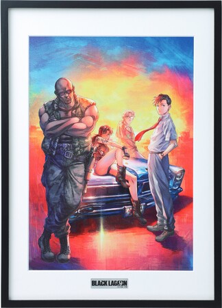 「TOKYO MANGA BASE 小学館原画アート祭」開催決定！　『BLACK LAGOON』のメタルキャンバスアートや『葬送のフリーレン』の複製原画が銀座に登場！
