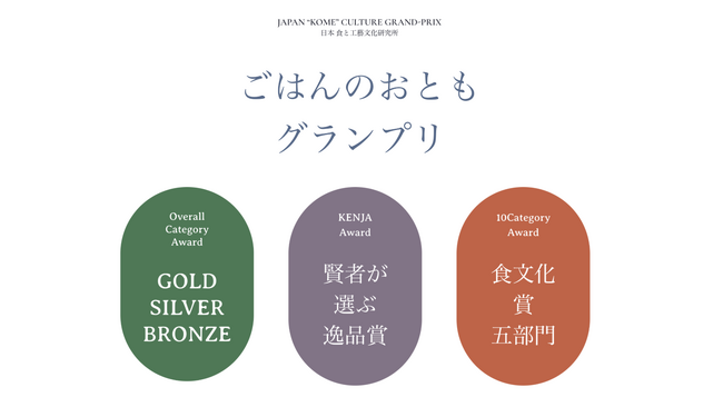 食の賢者が選ぶ、日本一の”ごはんのおとも”　～日本の食文化を、次の千年へ。そして世界へ～