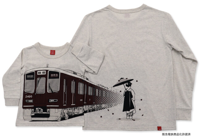 阪急電車2300系「準特急」×OJICO新作長袖Tシャツが先行販売で登場!