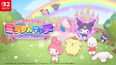 Nintendo Switch 2ソフト
『サンリオキャラクターズ ミラクルマッチ マジカルおにごっこ』
発売決定のお知らせ
