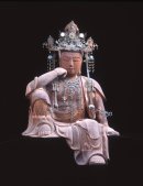 木造如意輪観音半跏思惟像 東近江市指定文化財 室町時代 明応8年(1499年)百済寺蔵 木造如意輪観音半跏思惟像 東近江市指定文化財 室町時代 明応8年(1499年)百済寺蔵