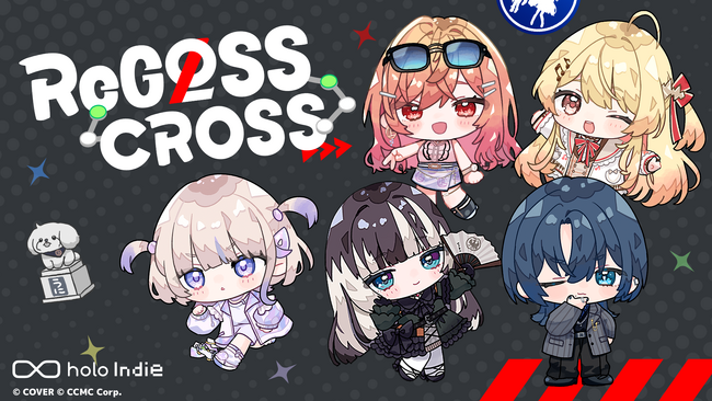 「holo Indie」より、新作パズルゲーム『ReGLOSS: CROSS』のSteamストアを公開！ウィッシュリスト登録の受付を開始