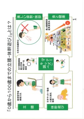 立腰・体幹遊びとは 立腰・体幹遊びとは