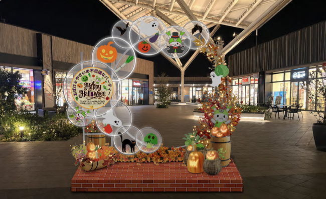 ふかや花園アウトレットのハロウィーン装飾に「ふっかちゃん」初登場　自衛隊×地元高校生による演奏会など深谷市の魅力を発信