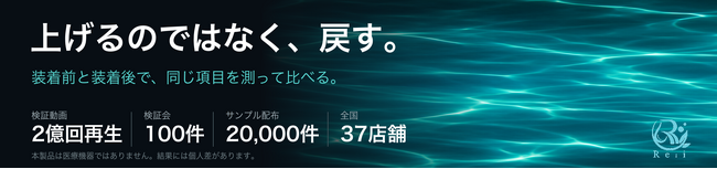 スポーツネックレスの「装着前後を測る」検証動画が累計2億回再生を突破 ― 株式会社REI、自然由来素材「遊水。」のRe:i（レイ）がプロ・学生アスリートと重ねた検証500件の記録を公開