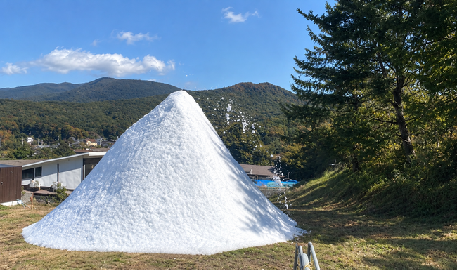 【軽井沢プリンスホテルスキー場】今シーズンも長野県内で最も早い10月31日(土)のオープンに向け、10月3日(土)より造雪を開始