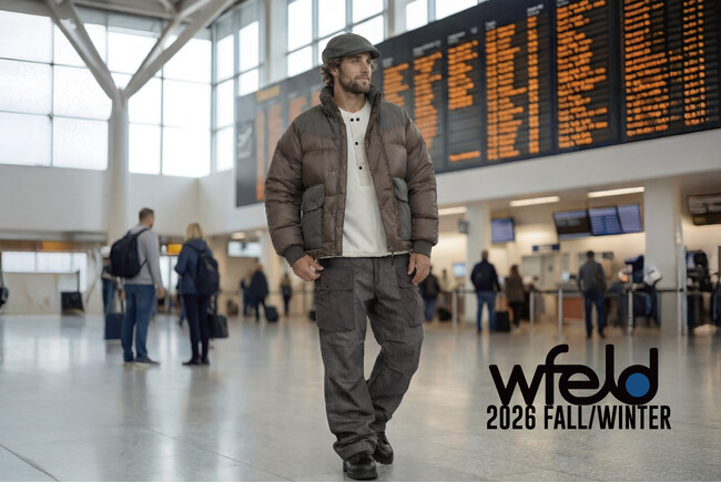 手ぶらで出かける機能美ウェア。バッグ要らずの収納力を誇る「Wfeld」公式オンラインストアが開設！26FW先行予約受付を開始