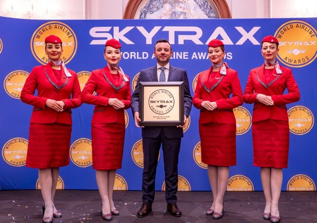 ターキッシュ エアラインズSkytrax社「ベスト・エアライン・イン・ヨーロッパ」に選出