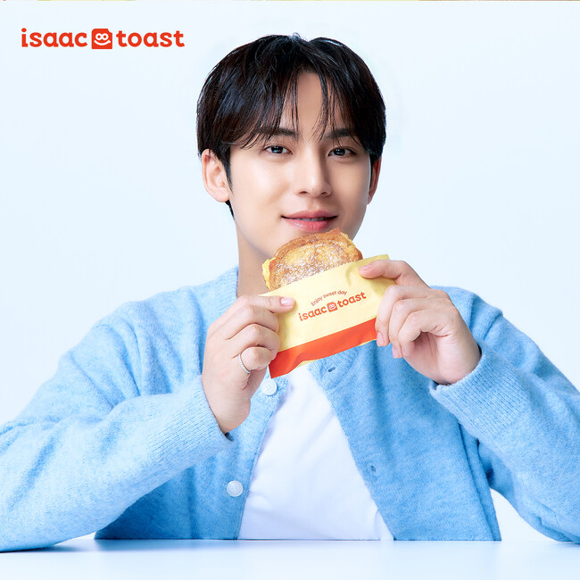 SEVENTEEN MINGYUがブランドモデルを務める「isaac toast(イサックトースト)」初の長期POP-UP開催！