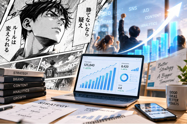 最新WEBマーケティングを学べる無料セミナーを開催― 人気漫画に学ぶ『勝負のルールを疑え』WEBマーケティングの勝ち筋とは―