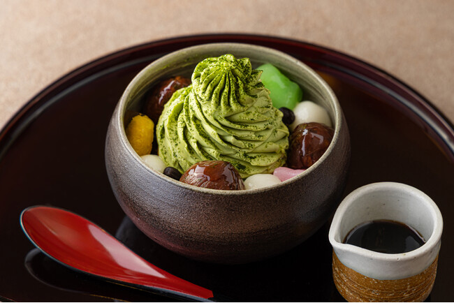 ペストリーシェフ佐藤 浩一が手掛ける和スイーツ　“季節のあんみつ”シリーズを販売　第1弾は丹波栗と宇治抹茶を贅沢に味わう「マロンあんみつ」　10月1日(木) ラウンジ「シーウインド」にて提供開始