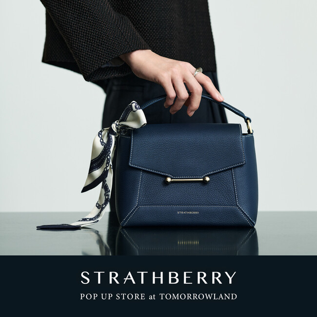 〈STRATHBERRY〉POP UP STOREをトゥモローランド各店で開催。人気の「MOSAIC」や限定別注モデルが登場