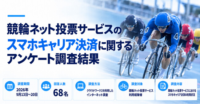 競輪のキャリア決済の利用実態を調査。利用最多は「d払い」。86.8%が月5万円未満